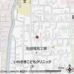 群馬県前橋市箱田町1137-1周辺の地図