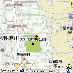 大利根町公民館周辺の地図