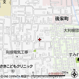 群馬県前橋市箱田町1124周辺の地図