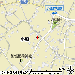 茨城県笠間市小原2224周辺の地図