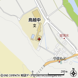 石川県白山市釜清水町チ周辺の地図