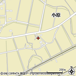 茨城県笠間市小原1102周辺の地図