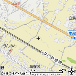 長野県東御市本海野1040周辺の地図