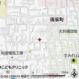 群馬県前橋市箱田町1112-1周辺の地図