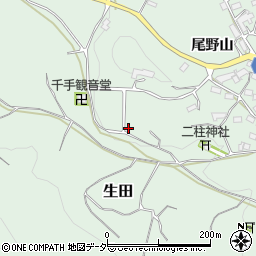 長野県上田市生田541周辺の地図