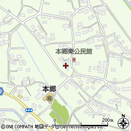 群馬県高崎市本郷町1987周辺の地図