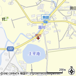 舞田周辺の地図