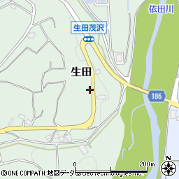 長野県上田市生田2715周辺の地図