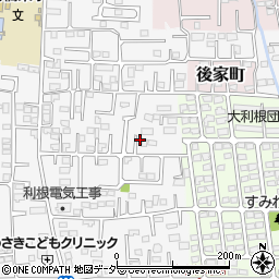 群馬県前橋市箱田町1112-2周辺の地図