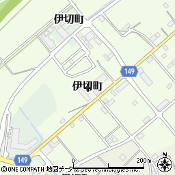 石川県加賀市伊切町（ケ）周辺の地図