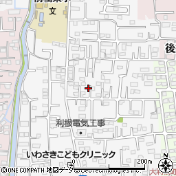 群馬県前橋市箱田町1135周辺の地図
