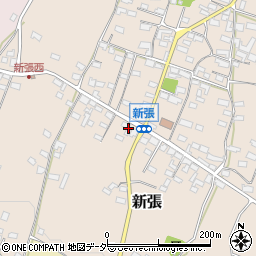 長野県東御市新張1186周辺の地図