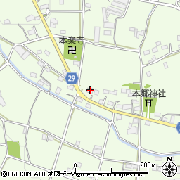 群馬県高崎市本郷町1238周辺の地図