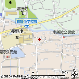 群馬県高崎市南新波町74周辺の地図