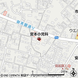宮本小児科医院周辺の地図