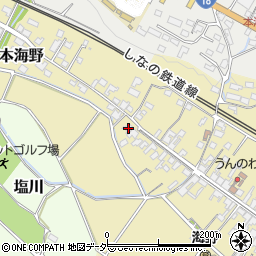 長野県東御市本海野227周辺の地図