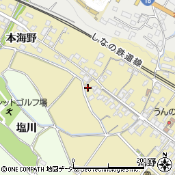 長野県東御市本海野533周辺の地図