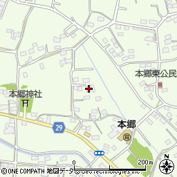 群馬県高崎市本郷町1166周辺の地図