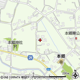 群馬県高崎市本郷町1167周辺の地図