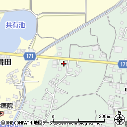 長野県上田市中野854-3周辺の地図