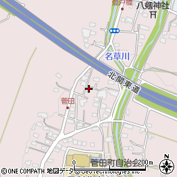 栃木県足利市菅田町189周辺の地図