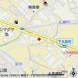 すき家前橋下大島店周辺の地図