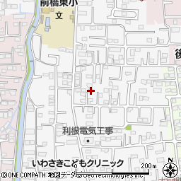 群馬県前橋市箱田町1137-2周辺の地図