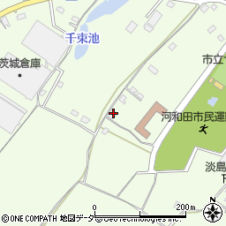 茨城県水戸市河和田町3463-2周辺の地図