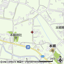 群馬県高崎市本郷町1095周辺の地図