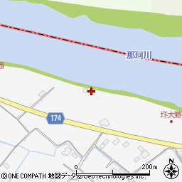 茨城県水戸市圷大野1402周辺の地図