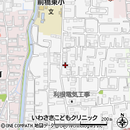 群馬県前橋市箱田町1139-1周辺の地図