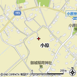 茨城県笠間市小原2209周辺の地図