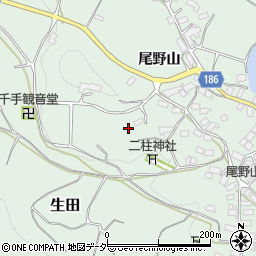 長野県上田市生田544周辺の地図