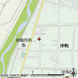 群馬県高崎市沖町381-1周辺の地図