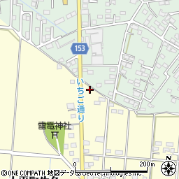 栃木県栃木市大平町牛久451周辺の地図