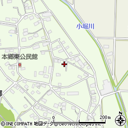 群馬県高崎市本郷町2087周辺の地図