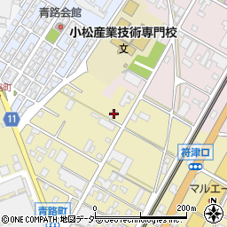 石川県小松市符津町ソ19周辺の地図