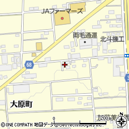 群馬県太田市大原町2351周辺の地図