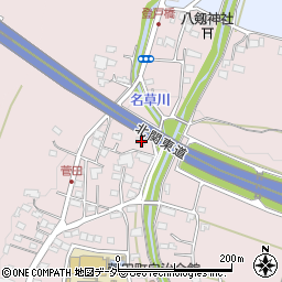 栃木県足利市菅田町212周辺の地図