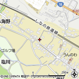 長野県東御市本海野219周辺の地図