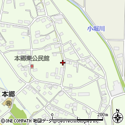 群馬県高崎市本郷町2085周辺の地図