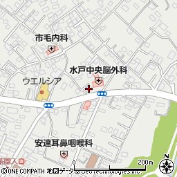 茨城県水戸市千波町254周辺の地図