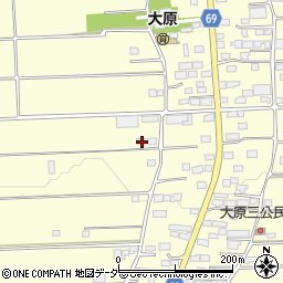 群馬県太田市大原町1385周辺の地図