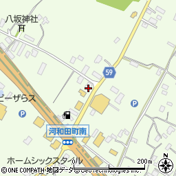 茨城県水戸市河和田町3810周辺の地図