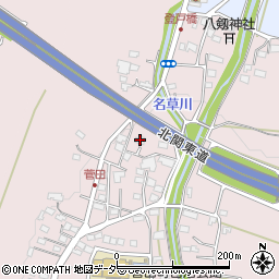 栃木県足利市菅田町188周辺の地図