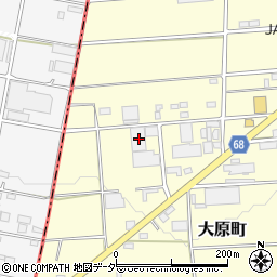 群馬県太田市大原町2364周辺の地図