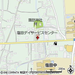 長野県上田市中野339周辺の地図