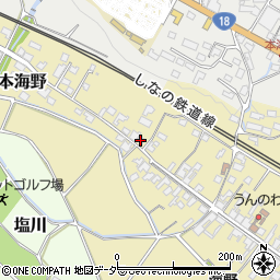 長野県東御市本海野221周辺の地図