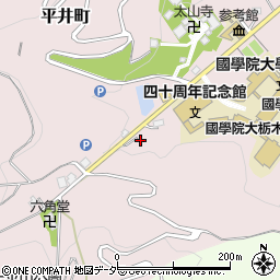 栃木県栃木市平井町621周辺の地図