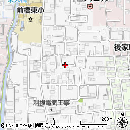 群馬県前橋市箱田町1094周辺の地図